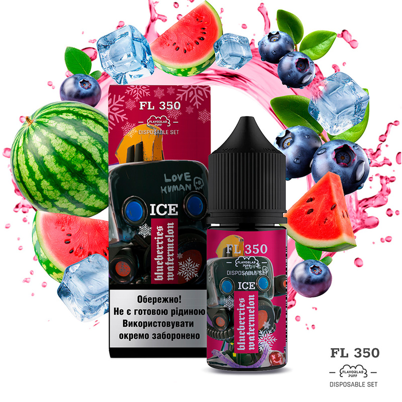 Набор Flavorlab FL350 Blueberry Watermelon Ice, 30 мл