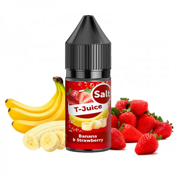 Жидкость T-Juice Banana Strawberry, 30 мл