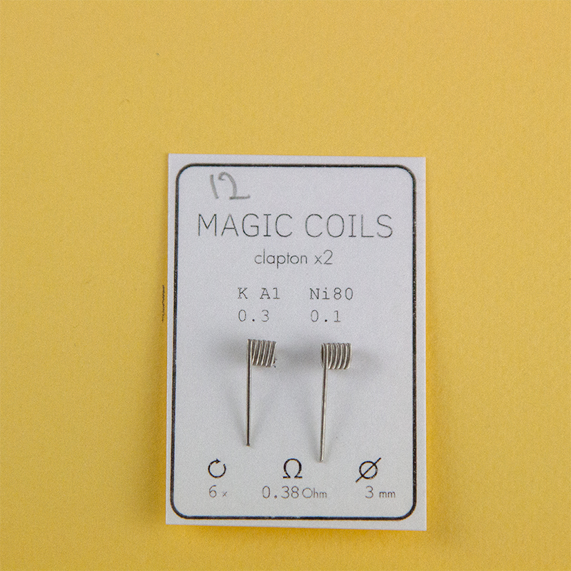 Magic Coils Fused Clapton x2 (преднамотанные койлы + вата) - 6