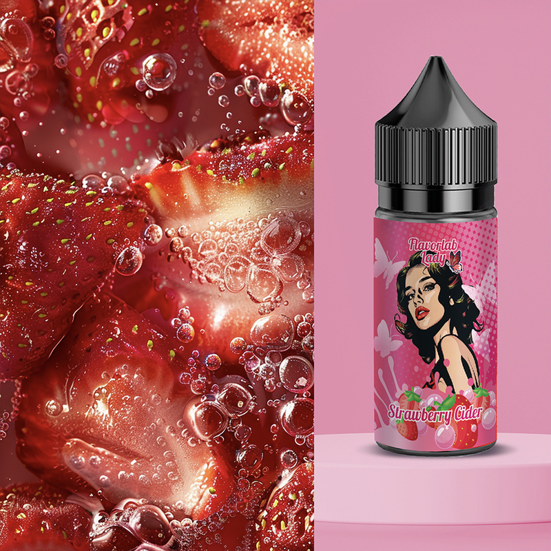 Набор Flavorlab Lady Strawberry Cider, 30 мл