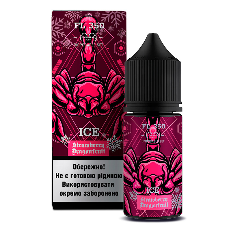 Набор Flavorlab FL350 Strawberry Dragonfruit Ice, 30 мл - 1