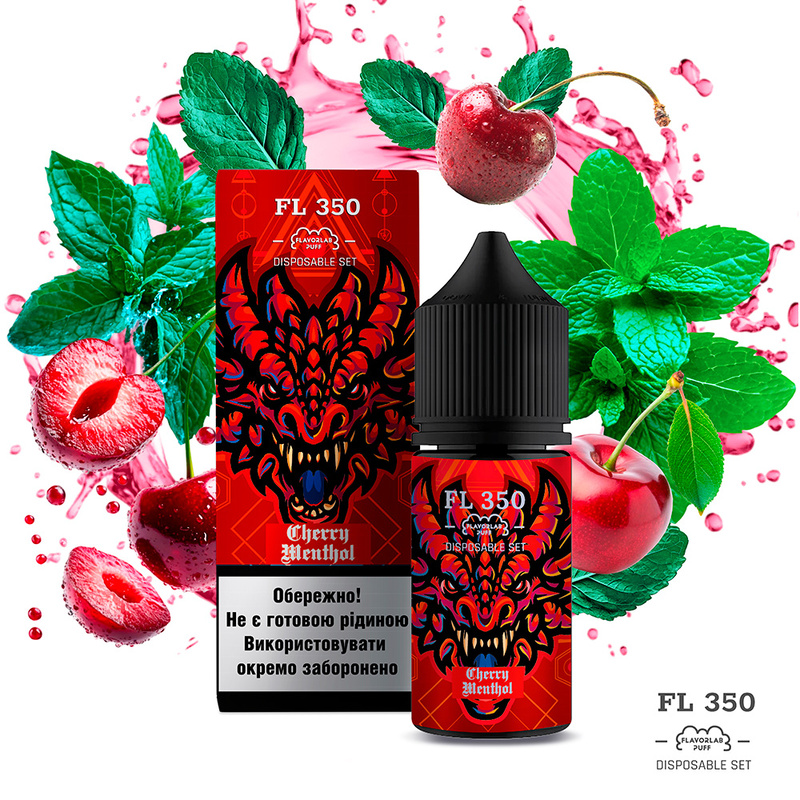 Набор Flavorlab FL350 Cherry Menthol, 30 мл