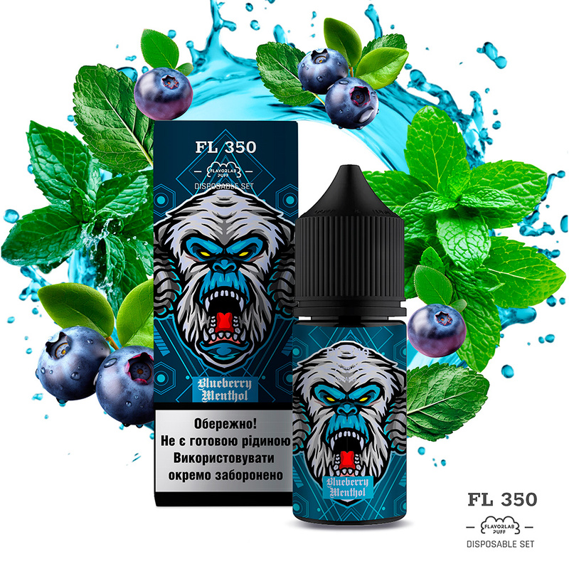 Набор Flavorlab FL350 Blueberry Menthol, 30 мл