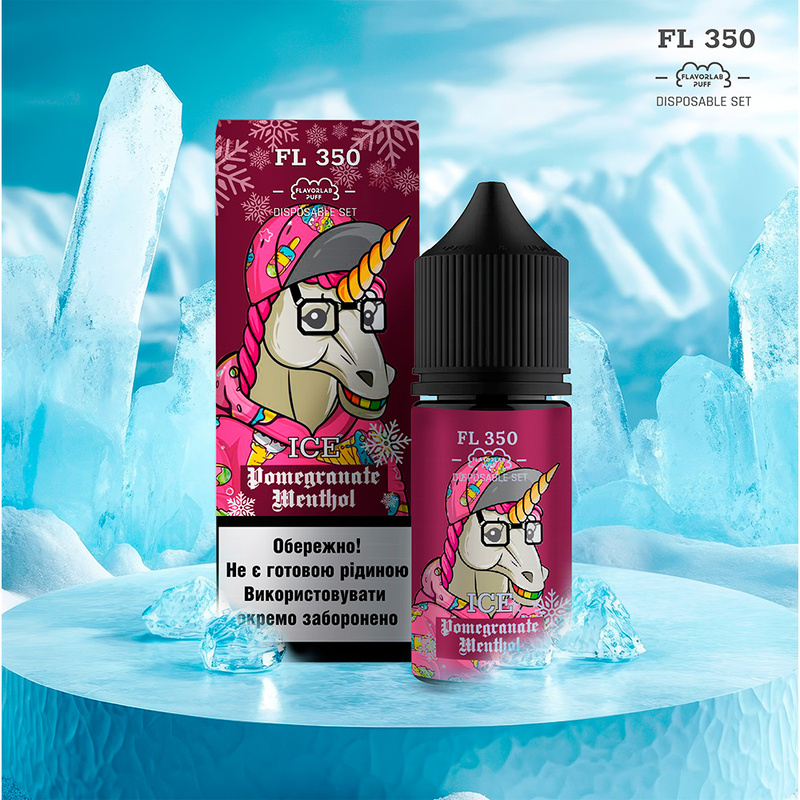 Набор Flavorlab FL350 Pomegranate Menthol Ice, 30 мл