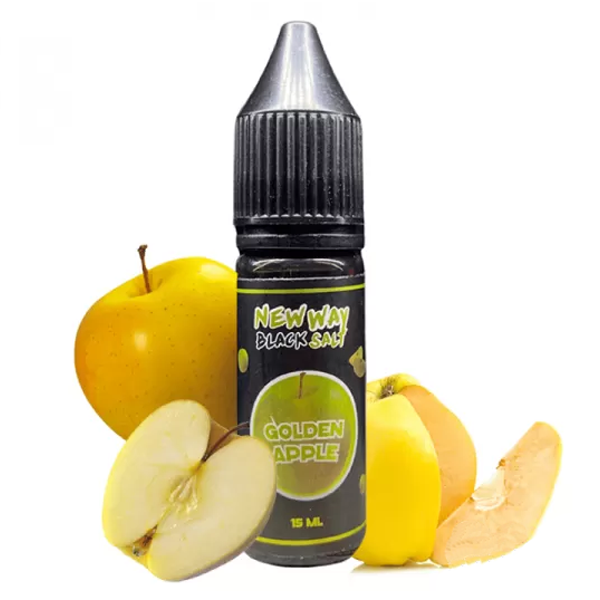 Жидкость New Way Salt Black Golden Apple, 15 мл