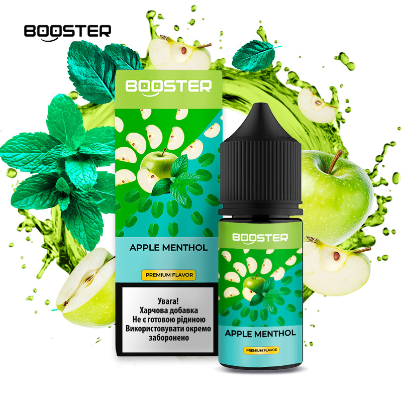 Набор Booster Apple Menthol, 30 мл