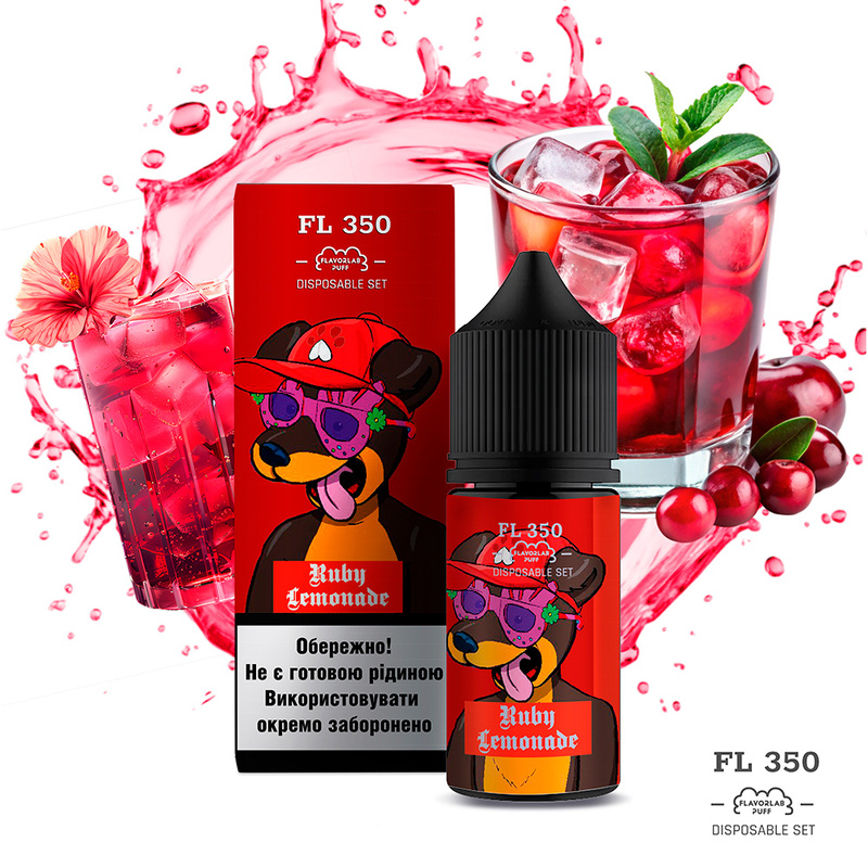 Набір Flavorlab FL350 Ruby Lemonade, 30 мл