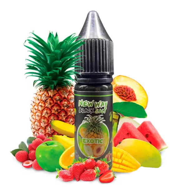 Рідина New Way Salt Black Exotic, 15 мл