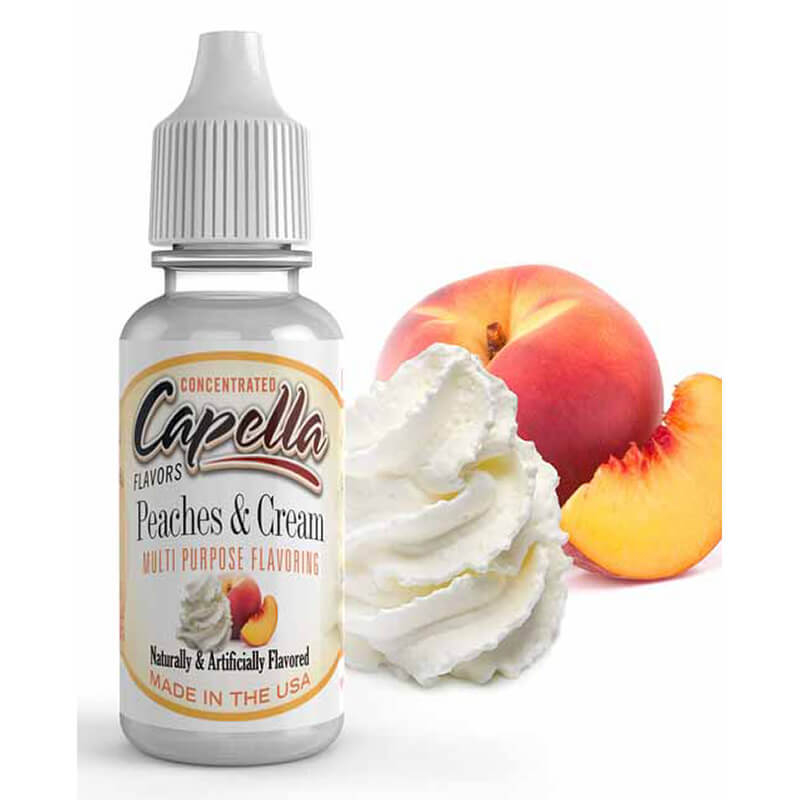 Ароматизатор Capella Peaches and Cream (Персики с Кремом), 5 мл