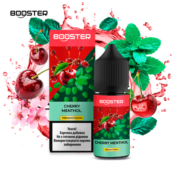 Набор Booster Cherry Menthol, 30 мл