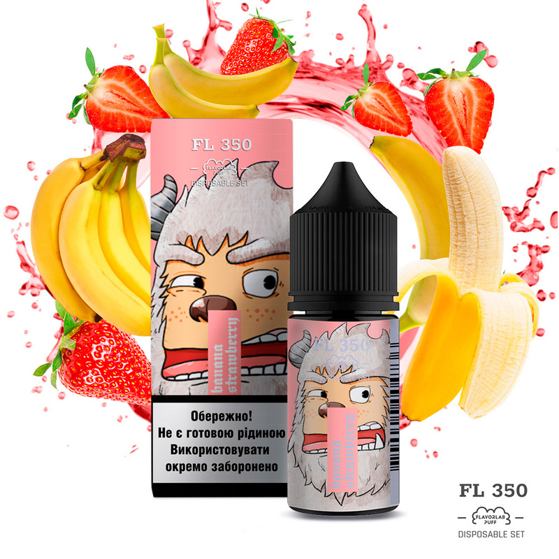 Набір Flavorlab FL350 Banana Strawberry, 30 мл