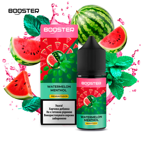 Набор Booster Watermelon Menthol, 30 мл