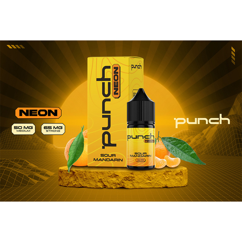 Набор Punch Neon Sour Mandarin, 30 мл - 1