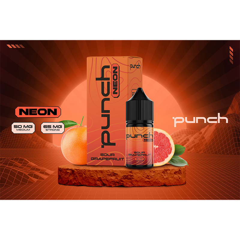 Набор Punch Neon Sour Grapefruit, 30 мл - 1