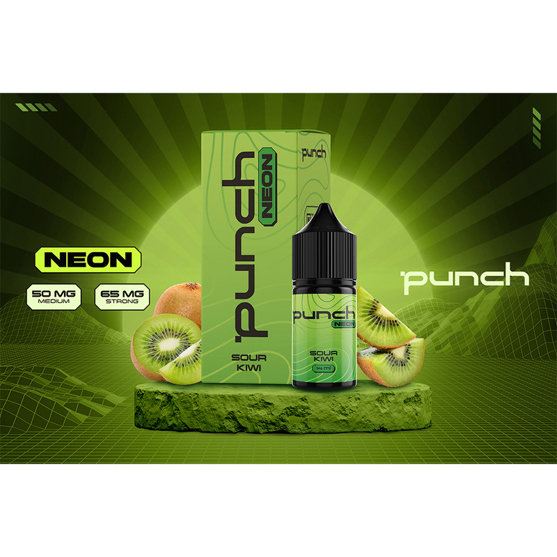 Набор Punch Neon Sour Kiwi, 30 мл - 1