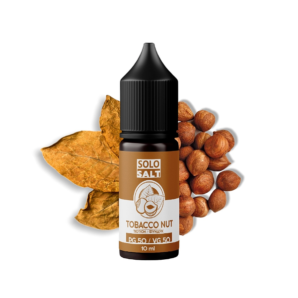 Жидкость SoloSalt Tobacco Nut, 10 мл, 50 мг