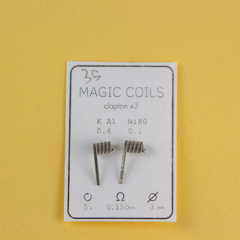 Magic Coils Triple x3 (преднамотанние койли + вата) - 3