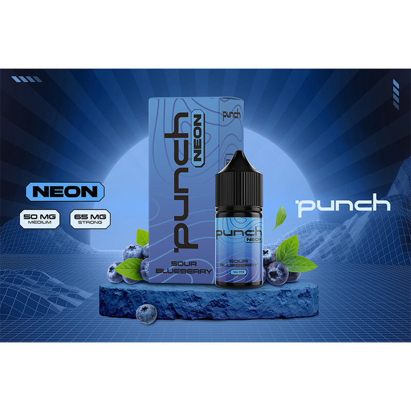 Набор Punch Neon Sour Blueberry, 30 мл - 1