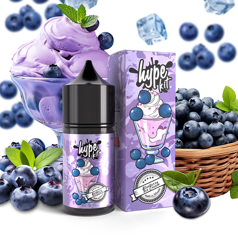 Набор Hype Blueberry Ice Cream, 30 мл