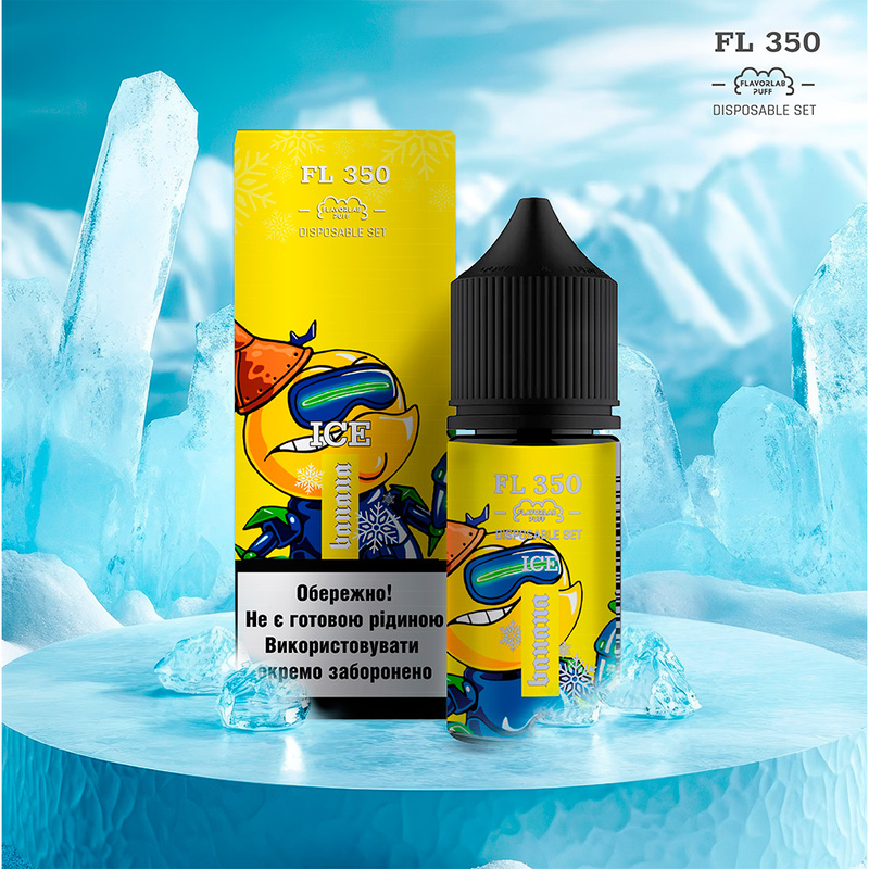 Набор Flavorlab FL350 Banana Ice, 30 мл