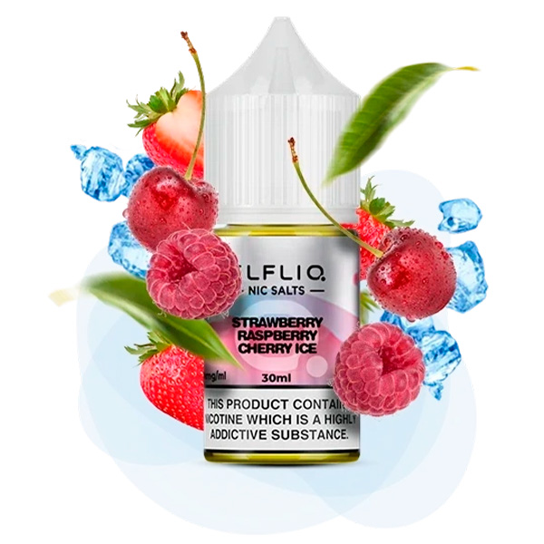 Набор Elfliq Strawberry Raspberry Cherry Ice, 30 мл