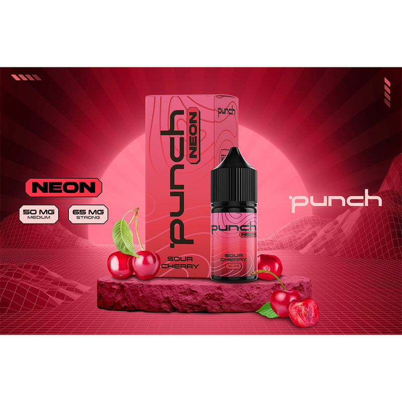 Набор Punch Neon Sour Cherry, 30 мл - 1