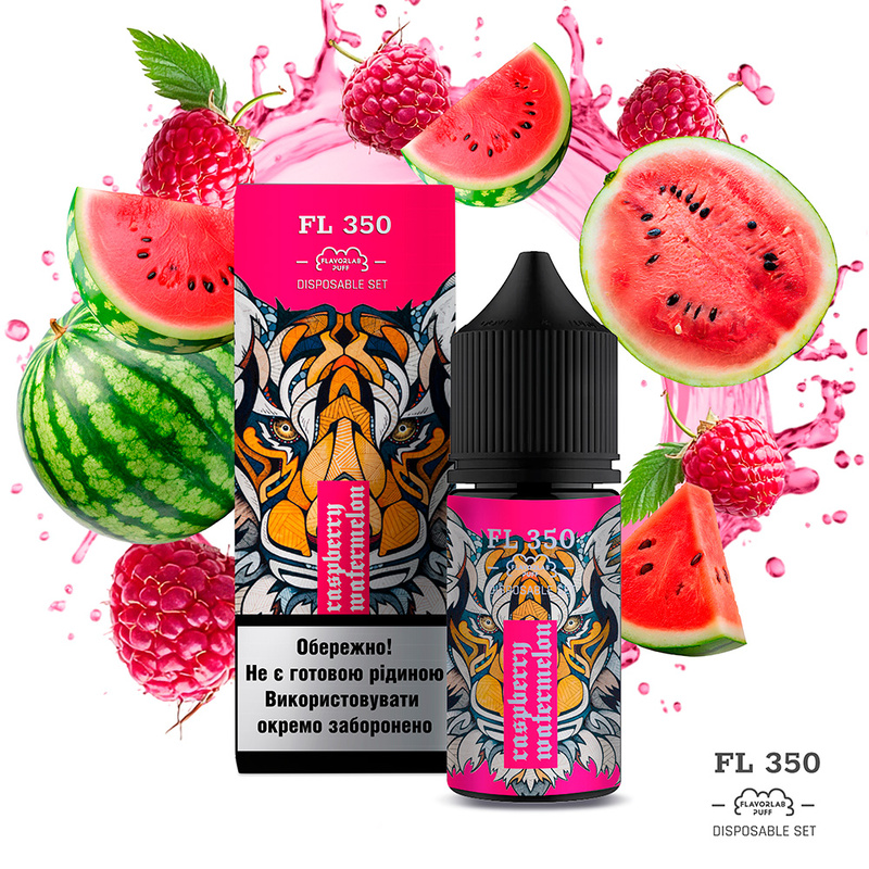 Набір Flavorlab FL350 Raspberry Watermelon, 30 мл