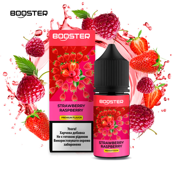 Набор Booster Strawberry Raspberry, 30 мл