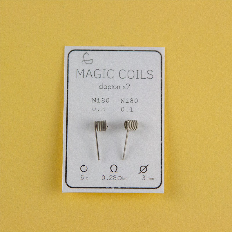 Magic Coils Fused Clapton x2 (преднамотанные койлы + вата) - 21
