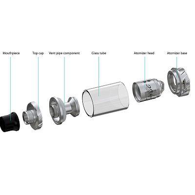 Атомайзер Wismec Reux RTA full kit (Original) - 1