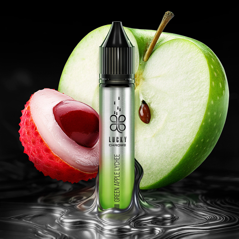 Набор Lucky Chrome Green Apple Lychee, 30 мл