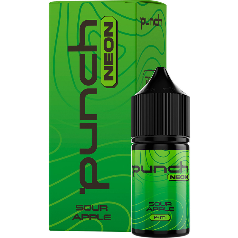 Набор Punch Neon Sour Apple, 30 мл