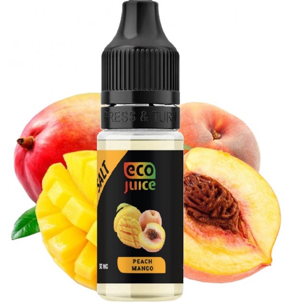 Жидкость Eco Juice - Peach Mango 10 мл, 50 мг