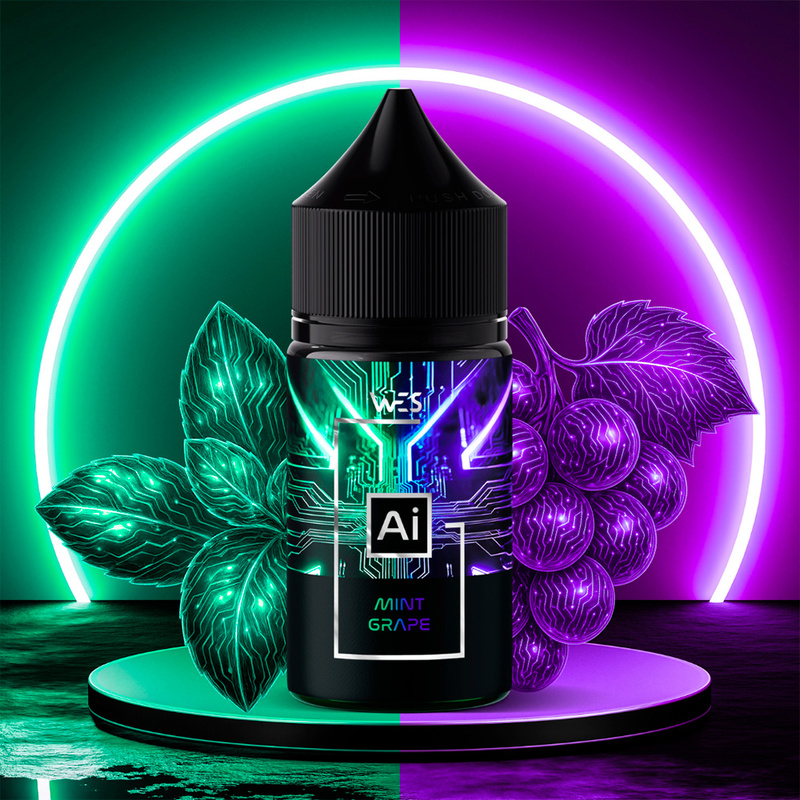 Набор WES AI Mint Grape, 30 мл