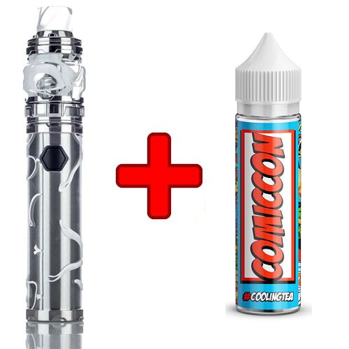 Разом дешевше Eleaf iJust 3 Acrylic Version + рідина Comicon, 60 мл (Original)