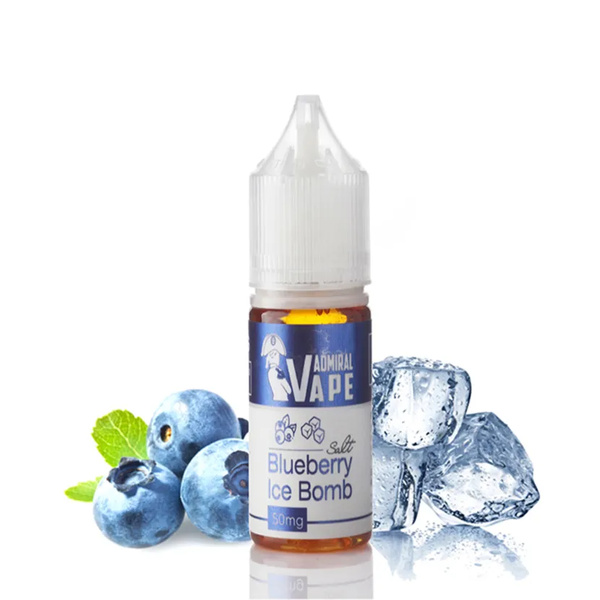 Жидкость Admiral Vape Blueberry Ice Bomb, 15 мл