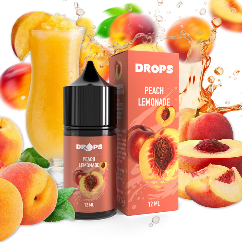 Набор Hype Drops Peach Lemonade, 30 мл