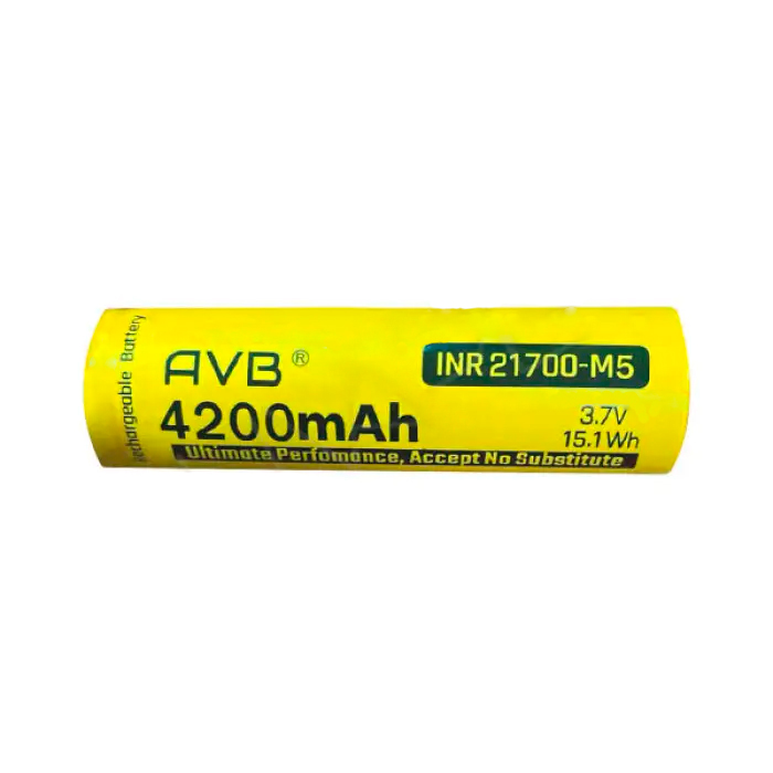Акумулятор AVB Battery 21700 - М5 4200 mAh 45A (Original)
