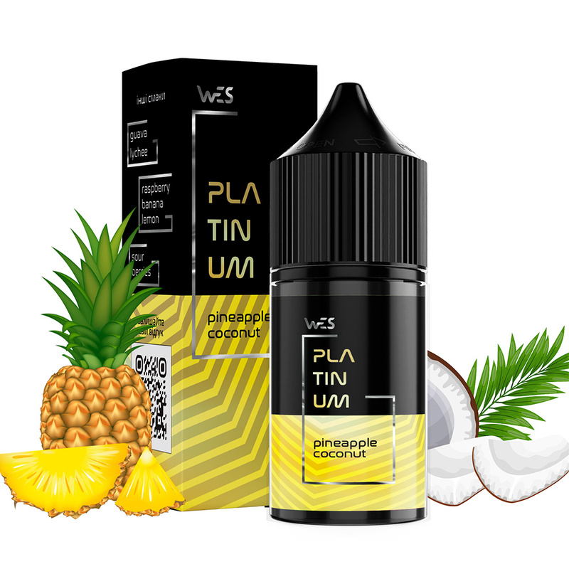 Набор WES Platinum Pineapple Coconut, 30 мл