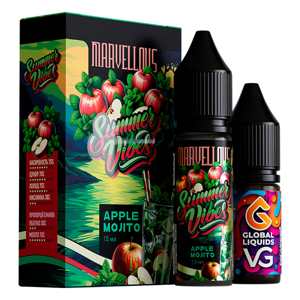 Набор Marvellous Summer Apple Mojito, 15 мл