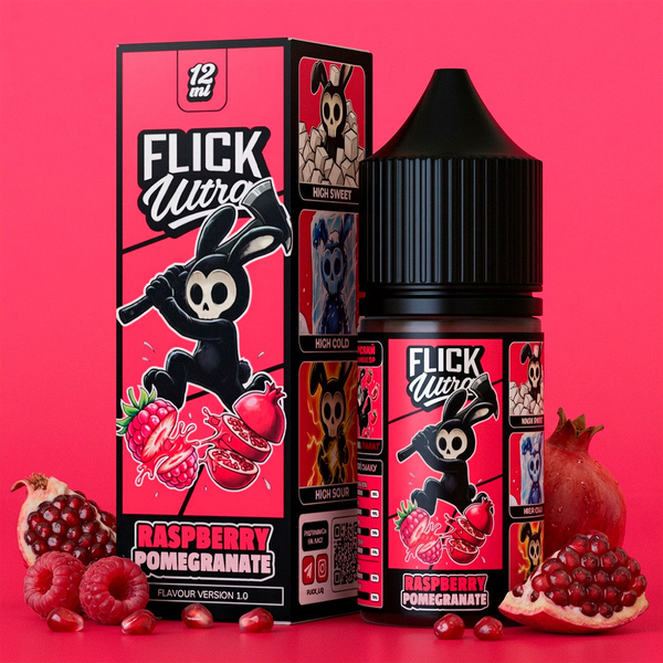 Набор Flick Ultra Raspberry Pomegranate, 30 мл
