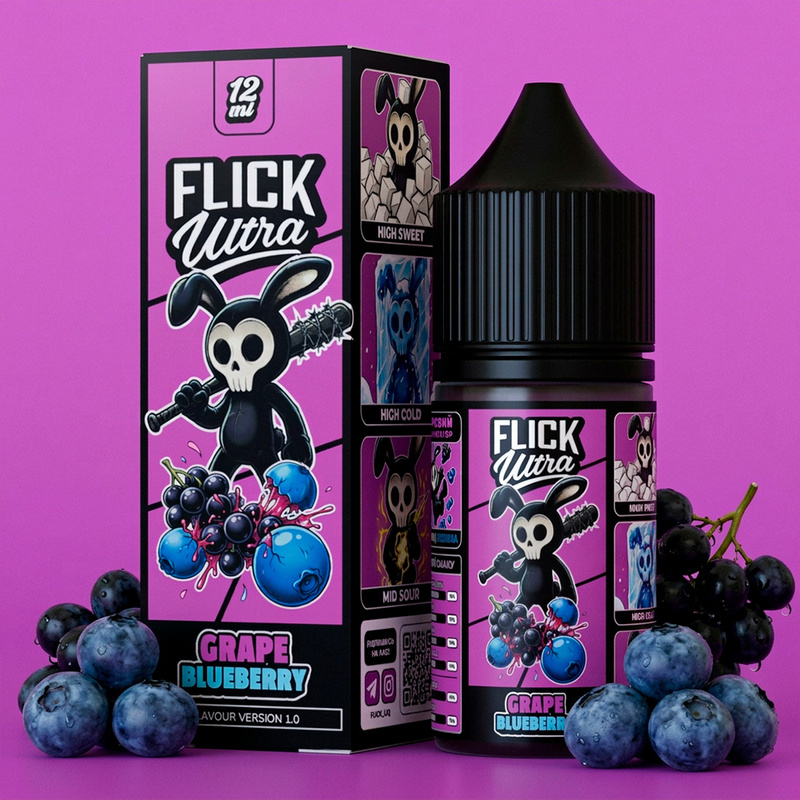 Набор Flick Ultra Grape Blueberry, 30 мл