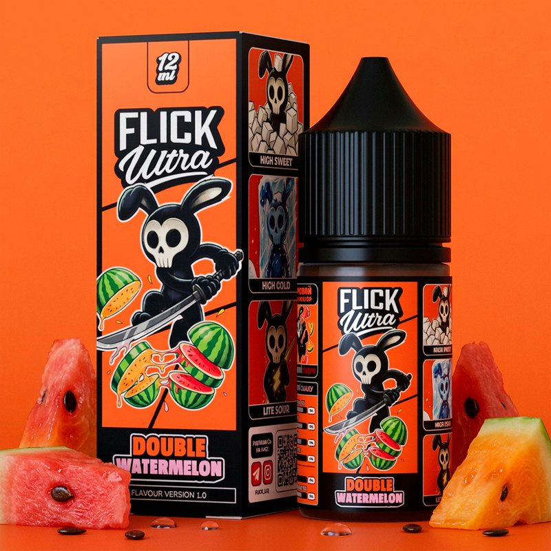 Набор Flick Ultra Double Watermelon, 30 мл