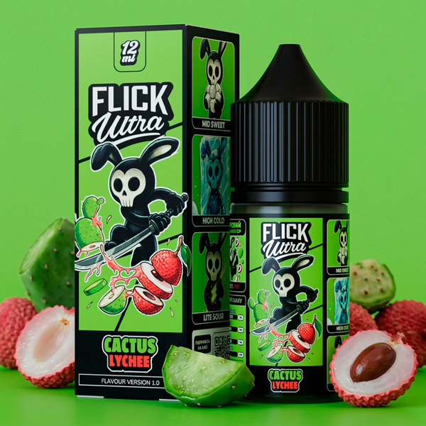 Набор Flick Ultra Cactus Lychee, 30 мл