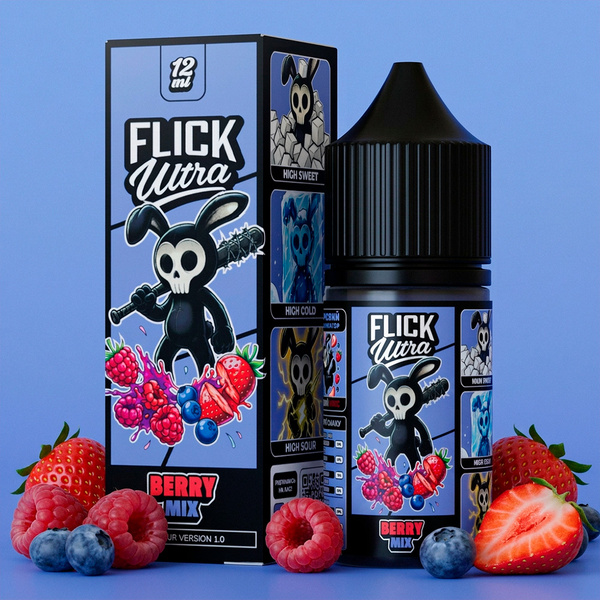 Набор Flick Ultra Berry Mix, 30 мл