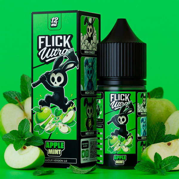 Набор Flick Ultra Apple Mint, 30 мл
