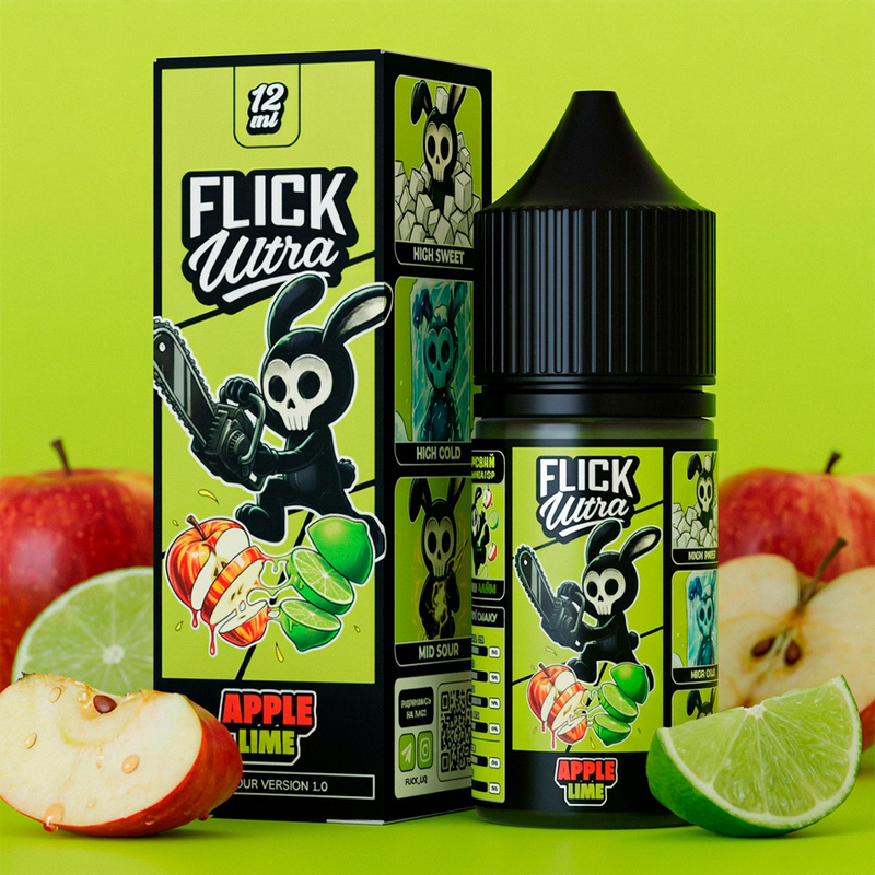 Набір Flick Ultra Apple Lime, 30 мл