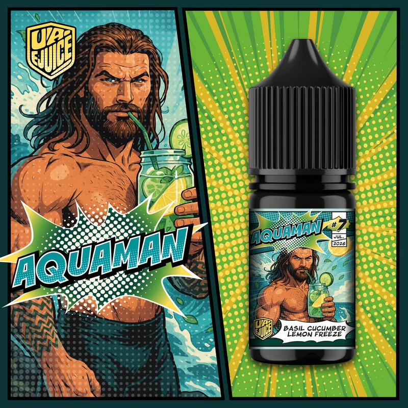 Набор Super Heroes Basil Cucumber Lemon Freeze, 30 мл