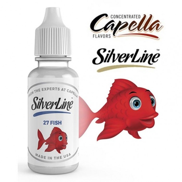 Ароматизатор Capella SilverLine 27 Fish (Конфета из красной лакрицы и малины)