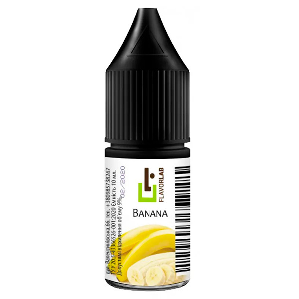Ароматизатор FlavorLab Banana (Банан), 10 мл